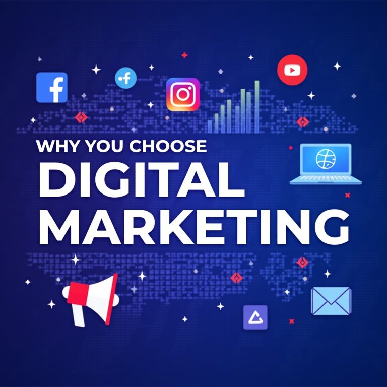 Why you choose Digital marketing